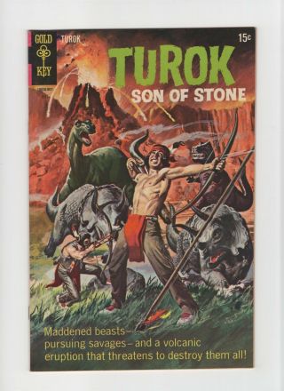 Turok,  Son Of Stone 66 Nm 9.  4 Gold Key Comic Silver Age 15c