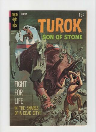 Turok,  Son Of Stone 64 Nm 9.  4 Gold Key Comic Silver Age 15c