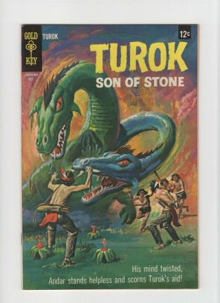 Turok,  Son Of Stone 62 Nm 9.  4 Gold Key Comic Silver Age 12c