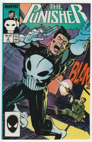 The Punisher 4 Marvel Comics 1987 2nd Series