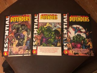Marvel Comics Essential The Defenders Volume 1 - 3 To Better