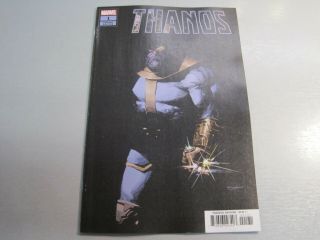 Thanos 1 1:25 Zaffino Variant Scuffing On Top Left Corner