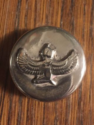Vintage Silver Pill Or Snuff Box