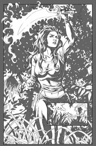Julius Abrera Grimm Fairy Tales 9 Page 22 Published Art