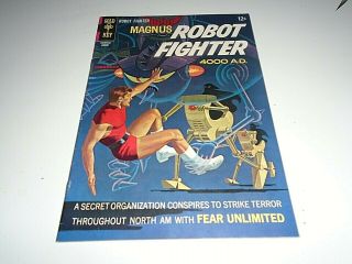 Magnus Robot Fighter 19 Comic (9.  0 Vf/nm) 1967