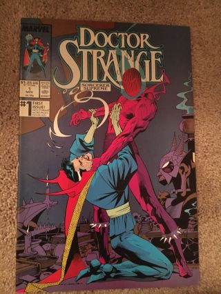 Doctor Strange Sorcerer Supreme 1.  Vf.  Dr Strange.  Marvel Comics