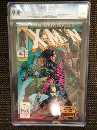 The Uncanny X - Men 266 First Gambit Cgc Graded 9.  4 Could Be 9.  6.  Movie Coming