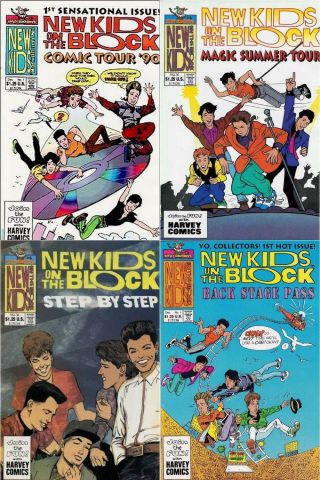 Kids On The Block 1 Comics Magic Summer Tour Backstage Pass Step By Nsync