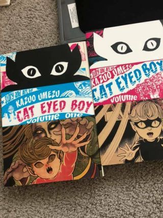 Cat Eyed Boy Vol.  1 And 2 By Kazuo Umezu Manga Book In English