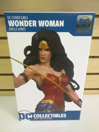 Dc Collectibles Cover Girls Wonder Woman By Joelle Jones 11 " Statue -
