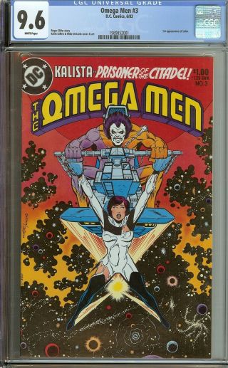 Omega Men 3 Cgc 9.  6 Marvel Comic Key 1st Lobo White Pages