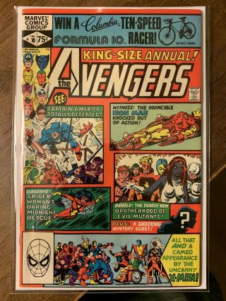 The Avengers Annual 10 Vf,  (nov 1981,  Marvel)