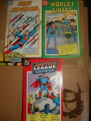 Dc Superheroes 1977 Batman,  Superman,  Justice League,  Wonder Woman 6 Volumes
