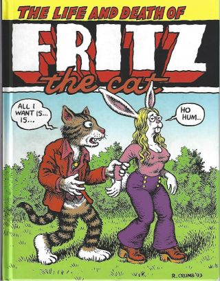 The Life And Death Of Fritz The Cat,  Signed 2012 Hardcover