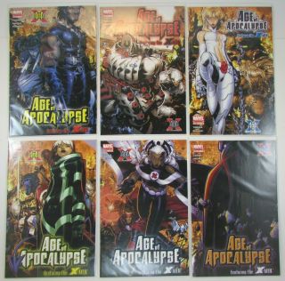 Xmen: Age Of Apocalypse 6 Comic Set Issues 1 - 6 Marvel 2005 24 - Hour