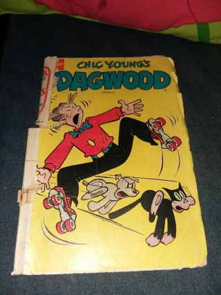 Dagwood 43 Harvey Comics 1954 Golden Age Strip Blondie Chic Young Comedy Funny