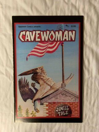 Cavewoman 5 - 1994/95 Basement Comics 1st Print Budd Root