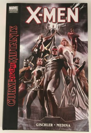 X - Men Curse Of The Mutants By Gischler Medina Hardcover Marvel Comics 2011