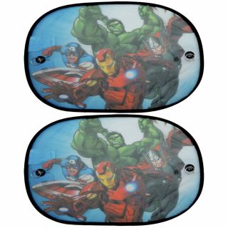 Licensed Marvel Avengers Auto Side Passanger Shade Mesh Sunshade Universal