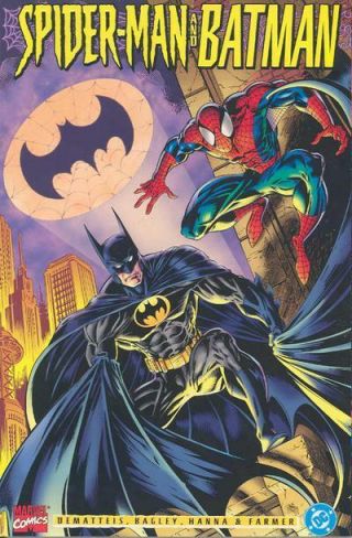 Spider - Man & Batman: Disordered Minds By Bagley & Dematteis Pb 1st 1995 Oop