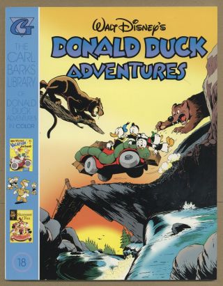 Carl Barks Library (donald Duck Adventures) 18 1995 Vf 8.  0