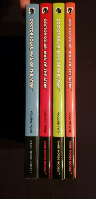 Doctor Solar Dark Horse Archives Vol 1 2 3 And 4 Dr Hc