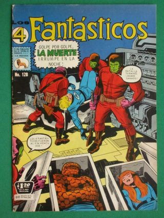 Fantastic Four 101 The Thing Los 4 Fantasticos Spanish Mexican Comic La Prensa