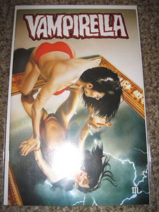 Rare Vampirella 10 Mark Mayhem Mirror Cover - Hot Sexy - Vf/nm 9.  0
