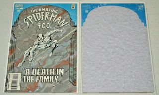 Spiderman 400 (1995) Direct Variant & Die - Cut Death Of Aunt May