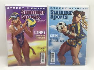 Street Fighter Cammy & Chun - Li Summer Sports Special 2018