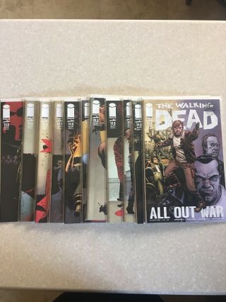 The Walking Dead 115 Connecting Covers A - K