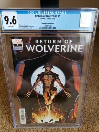 Return Of Wolverine 1 Christopher Variant