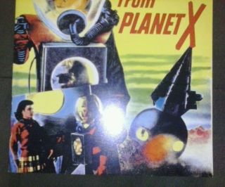The Man from Planet X color reprint comic 1980 ' s vintage classic movie cinema 3