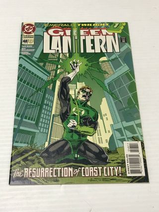 Green Lantern 48 1st Appearance Of Kyle Rainer & Parallax Dc 1994 Ships Fast