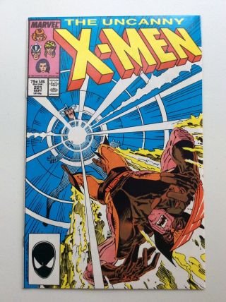 The Uncanny X - Men 221 Marvel Comics 1987 1st App.  Of Mister Sinister S/h