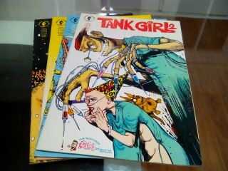 Tank Girl 2 1 - 4 Jamie Hewlett Dark Horse Complete 1993