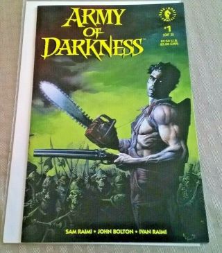Army Of Darkness 1 Nm,  1st Ash Dark Horse Comics Nov 1992