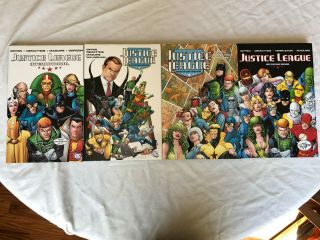 Justice League International Volume 1 - 4 Hc Hardcover 1 2 3 4 Giffen Dematteis
