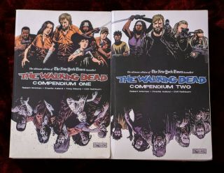 The Walking Dead,  Compendiums 1 & 2 (robert Kirkman,  Charlie Adlard)