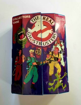 The Real Ghostbusters Collectors Carrying Case 1988 Ghost Busters With Inserts