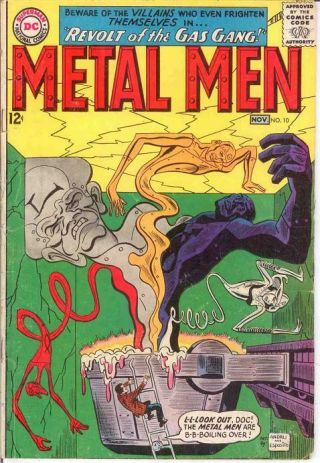 Metal Men 10 Vg November 1964 Comics Book