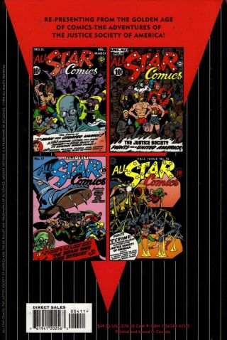 All Star Comics Archives Vol 4 HC Near 2