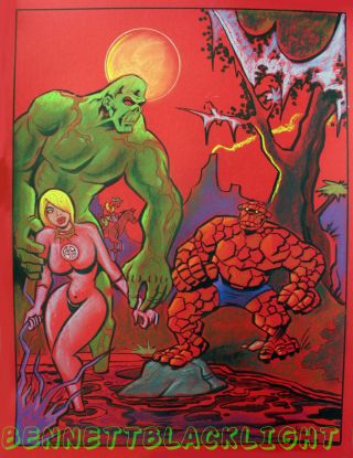 Swamp Thing ( (cardstock))  Mike Bennetts Scifi