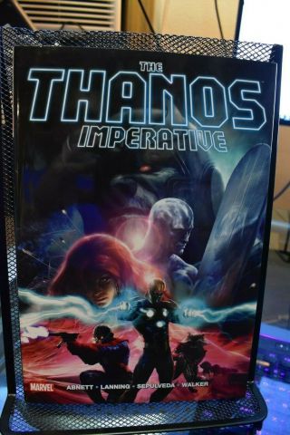 The Thanos Imperative Marvel Deluxe Ohc Hardcover Abnett Lanning Surfer Nova