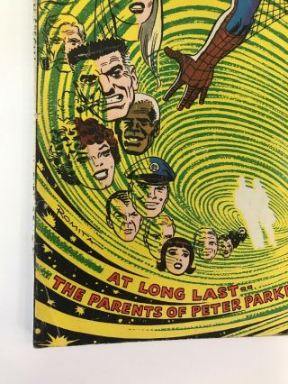 The Spider - Man Annual 5 Marvel Comics 1968 VG 4