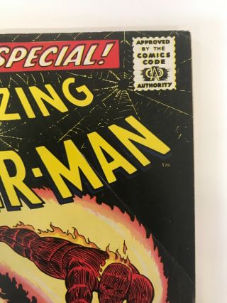 The Spider - Man Annual 4 Marvel Comics 1967 VG, 3