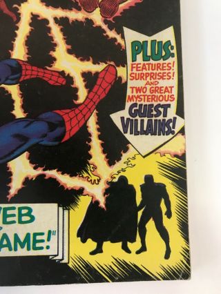 The Spider - Man Annual 4 Marvel Comics 1967 VG, 5