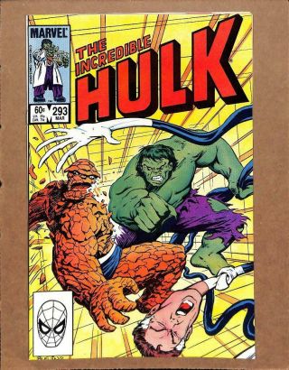 Incredible Hulk 293 - Near 9.  8 Nm - Avengers Thor Marvel Comics