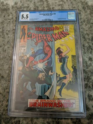 The Spider - Man 59 Cgc 6.  0 Mary Jane Cover