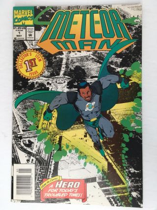 Marvel Comics Meteor Man Vol.  1 No.  1 August 1993